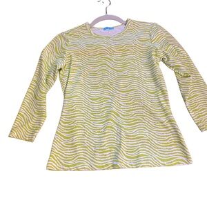 J.mclaughlin 3/4 sleeve top - size xs